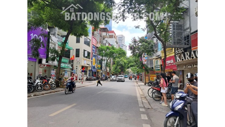 BÁN NHÀ MẶT PHỐ CHÙA LÁNG - LÔ GÓC - KINH DOANH ĐỈNH - 90TR/THÁNG - 4 TẦNG - 49.6 TỶ i