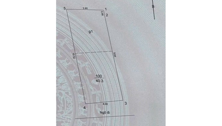 Bán đất An Dương Vương, 7,5 tỷ, 40m2, pháp lý đầy đủ, mặt tiền 4m, ngõ 3m