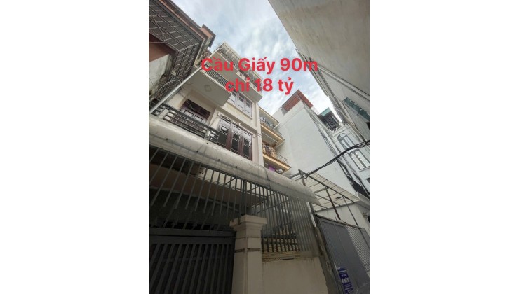 Bán nhà Hoàng Quốc Việt, 18 tỷ, 90 m2, hàng hiếm tại Cầu Giấy, Hà Nội