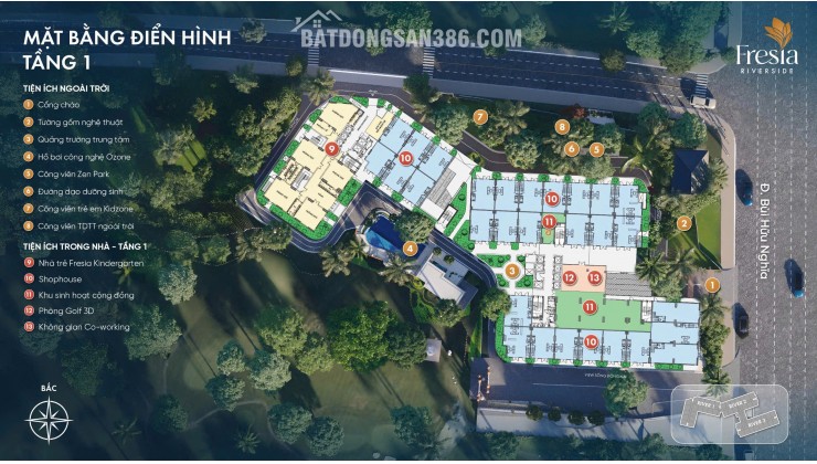 Chỉ 360 Căn Hộ View Sông Độc Tôn – Mở Booking Giai Đoạn 2 Fresia Riverside!