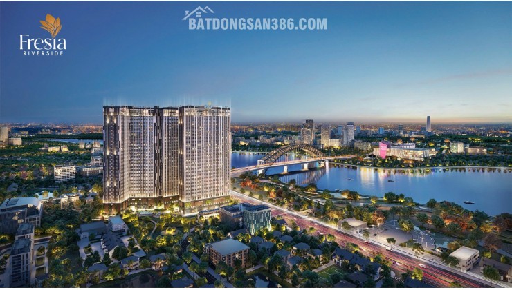 Chỉ 360 Căn Hộ View Sông Độc Tôn – Mở Booking Giai Đoạn 2 Fresia Riverside!