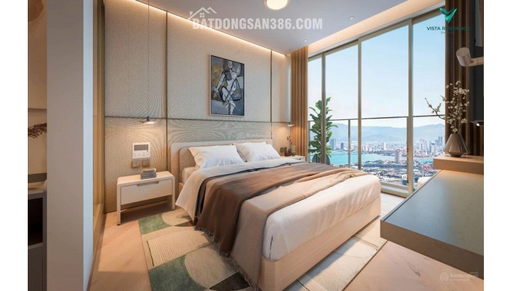 Cực hiếm 2PN dự án Vista Residence TTTP Hải Châu Đà Nẵng chỉ từ 1 tỷ 3