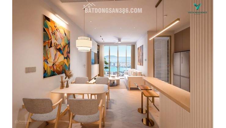 Cực hiếm 2PN dự án Vista Residence TTTP Hải Châu Đà Nẵng chỉ từ 1 tỷ 3