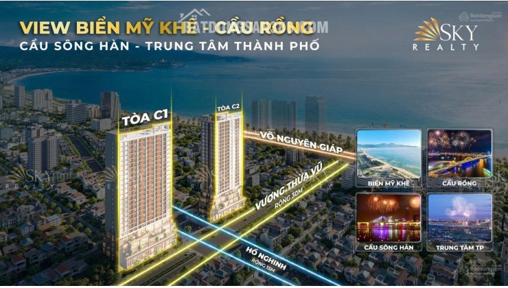 Bán Gấp Căn 2pn  giá  dưới 3  tỷ– Tòa A2 SUN COSTA ĐÀ NẴNG