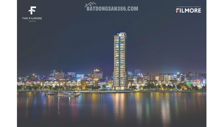 Sở hữu lâu dài căn 2PN The Filmore Đà Nẵng: View tuyệt đẹp, Bàn giao nội thất nhập khẩu.
