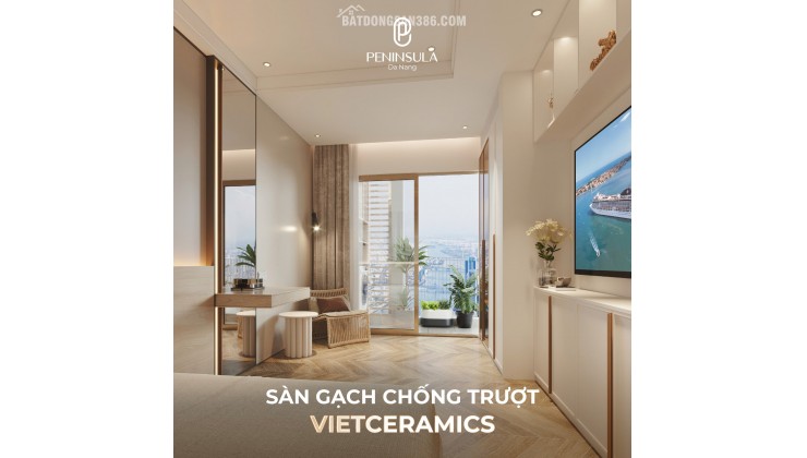 Chỉ với 1.1 tỷ đồng (30%), bạn có cơ hội sở hữu căn hộ sông Hàn đẹp nhất Đà Nẵng tại Peninsula