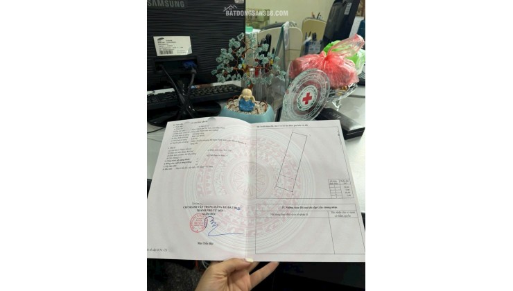 Bán 9 lô duy nhất mặt đường 35m đi Đông Anh Hà Nội, sẵn sổ đỏ, cạnh Cổ Châu Đông Anh tiềm năng tăng giá cao khi Vin Liên Hà triển khai