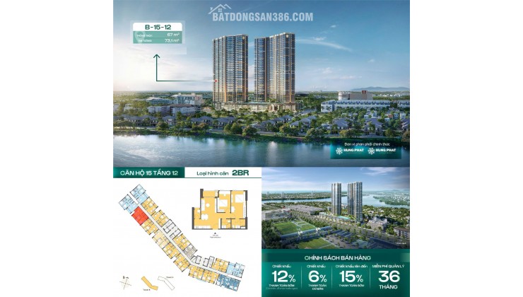MASTERI RIVERA - 2PN SỞ HỮU CHỈ TỪ 1.742 TỶ VIEW THÀNH PHỐ VÀ SÔNG
