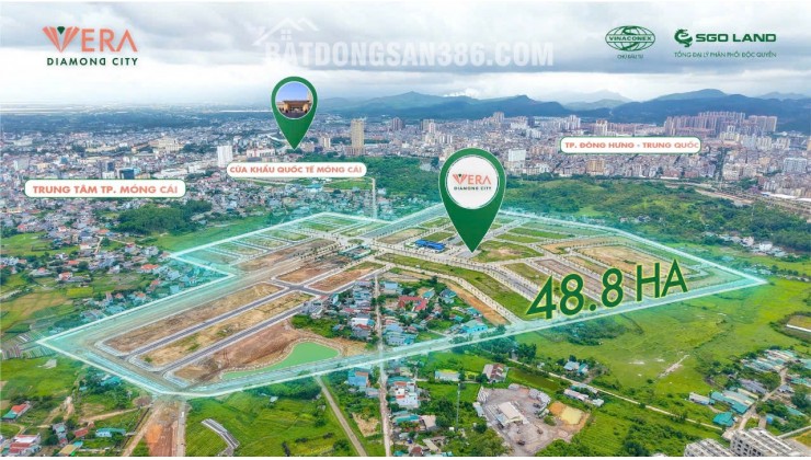 ĐẤT NỀN MÓNG CÁI - TÂM ĐIỂM ĐÓN SÓNG ĐẦU TƯ MỚI – 80M2 MT6M CHỈ 29TR/M2. LH:0353561379.