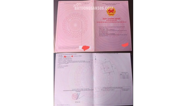 CHÍNH CHỦ CẦN TIỀN BÁN LÔ ĐẤT TẠI XÃ HÒA SƠN - HUYỆN LƯƠNG SƠN - TỈNH HÒA BÌNH