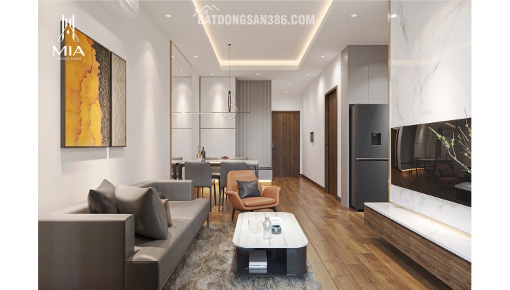 Chỉ với 998tr/2PN/63.3m2 Sở hữu ngay căn hộ view biển - MIA CENTER POINT