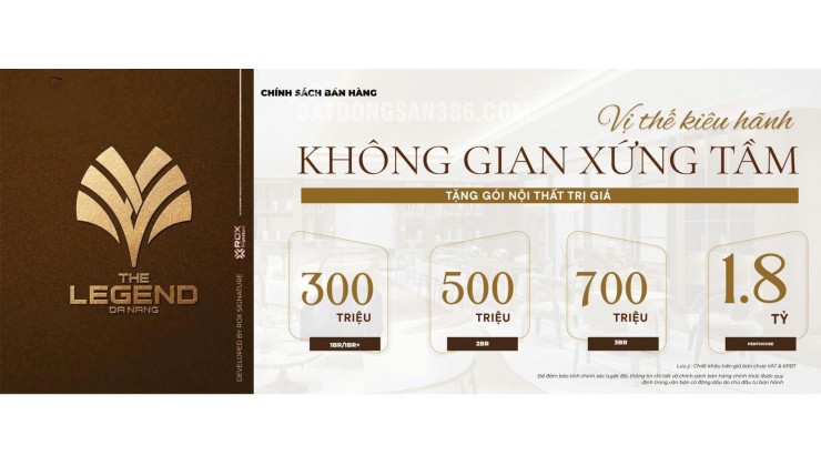 Biểu tượng sống giữa lòng đô thị The Legend City - tặng gói nội thất lên đến 1,8 tỷ