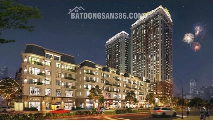 Căn hộ 54m2 với thiết kê 2 pn đang là phiên bản giới hạn tại dự án The Charm Hà Đông