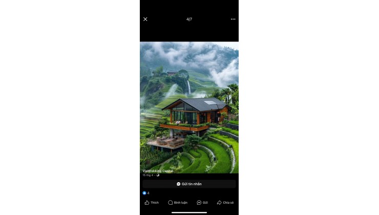 Chính chủ bán hơn 1 sào đất sẵn 200m2 thổ cư săn mây Lộc Thành