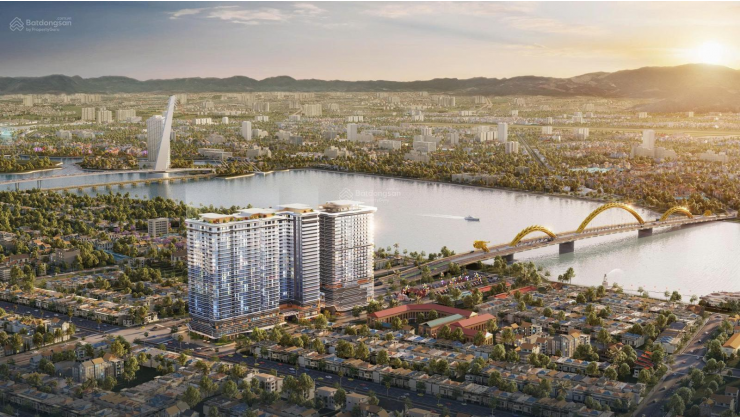 Độc quyền căn 1PN rẻ nhất giỏ hàng The Legend Đà Nẵng - Tặng gói nội thất 300 tr - Chiết khấu 12%