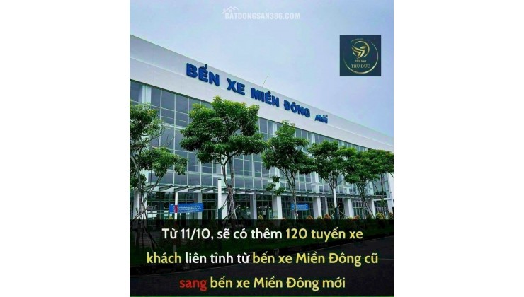 BÁN ĐẤT MẶT TIỀN HOÀNG HỮU NAM, PHƯỜNG TÂN PHÚ, DT 180M THỔ CƯ, SHR, 15.9 TỶ. LH:0965155704