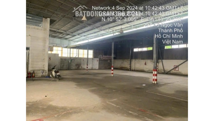 BÁN ĐẤT MẶT TIỀN TÔ NGỌC VÂN CÓ SẴN NHÀ XƯỞNG 1200M2 SHR - ODT 62 TỶ. LH:0975190005.