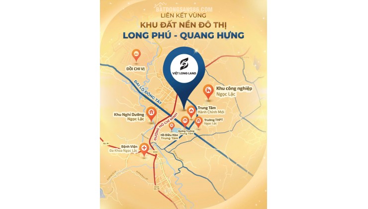 Bán Đất Nền Long Phú Quang hưng Lõi trung tâm sẵn sổ đỏ sang tên ngay giá chỉ hơn 3tr/m2