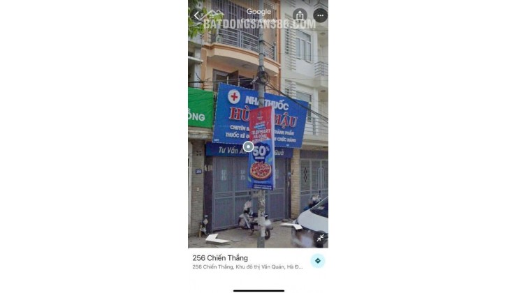 CHÍNH CHỦ CHO THUÊ MẶT BẰNG KINH DOANH TẠI MẶT ĐƯỜNG CHIẾN THẮNG - HÀ ĐÔNG