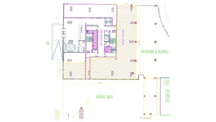 BÁN SÀN THƯƠNG MẠI – TÒA 103 KHU ĐÔ THỊ VĂN KHÊ – HAI BƯỚC CHÂN RA ĐƯỜNG  TỐ HỮU _ TẦNG 1 - 520M2-21 TỶ