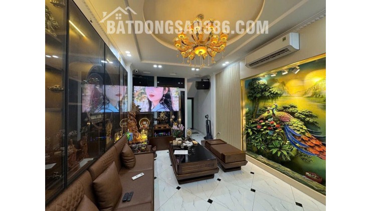 BÁN NHÀ NGÕ Ô TÔ TÂN MAI, HOÀNG MAI 36Mx5T, MT 4.5M GIÁ 9.98 TỶ