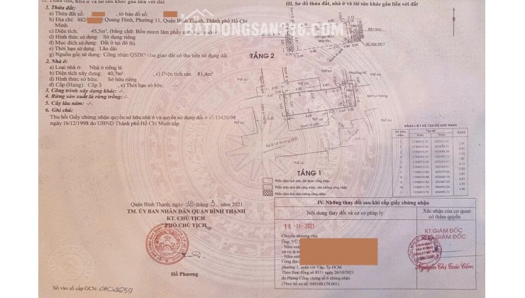 HXH Cửa Trước & Sau  - Vị Trí Đẹp . Tiện KD hay Kho Bãi .