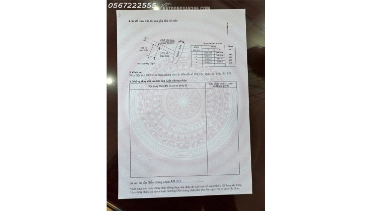 Chính chủ bán mảnh đất vuông vắn, vị trí đẹp Tại Tổ 9 Hoà Nghĩa - Dương Kinh.