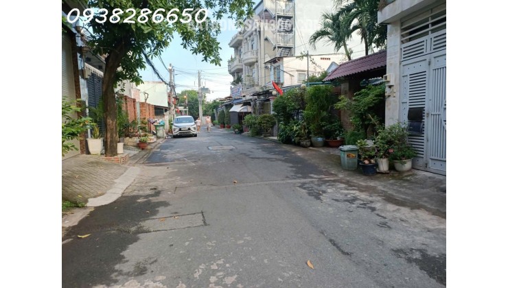 BÁN NHÀ MẶT TIỀN KINH DOANH TRƯNG MỸ TÂY , Q.12 – 3 TẦNG BTCT – 120M² – NGANG 6M – GIÁ CHỈ 8.05 TỶ  TL - CC