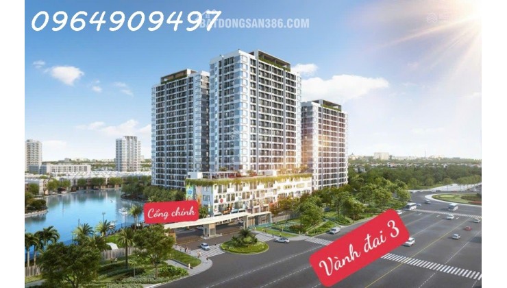 Bán căn 2PN2WC MT Easmark City 74m2 mặt tiền Vành Đai 3. Chỉ 3tỷ3 Sổ hồng