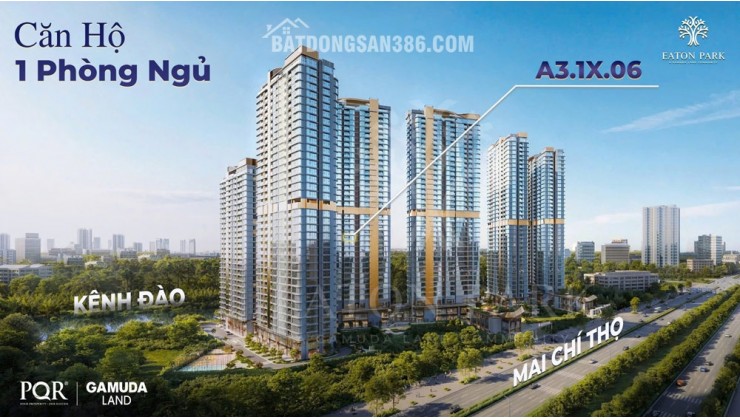 Giỏ hàng căn hộ Eaton Park giá gốc CĐT -  căn hộ cao cấp 1PN, 2PN, 3PN, Shophouse Eaton Park - Gamuda Land, quận 2