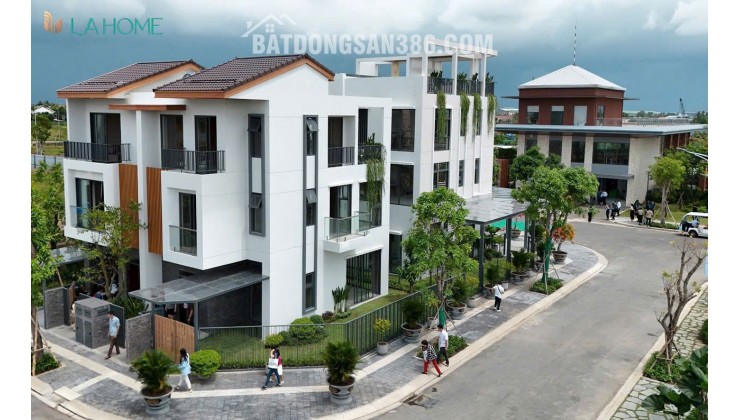 Nhà phố giáp Bình Chánh chỉ trả trước 850 triệu