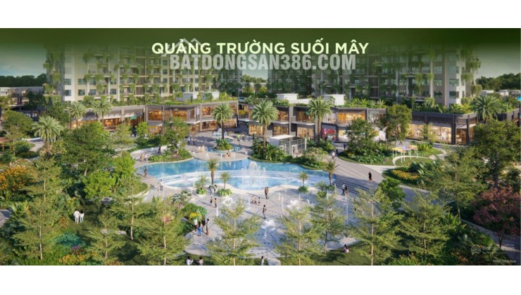 Bán căn hộ 3PN Eco Retreat Long An, view BT Đảo, có vườn mây, chỉ 4.6 tỷ, TT 25% nhận nhà.