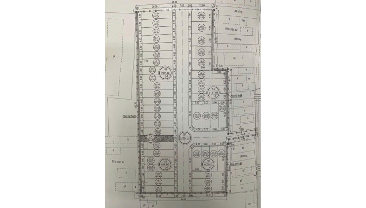 Bán đất khu đấu giá 43 lô trung tâm phường Hưng Đạo, Dương Kinh
