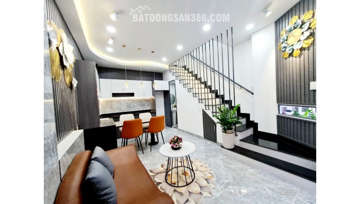 Nhà 3 tầng đúc BTCT giá 3 tỷ 6 Quận Gò Vấp sát mặt tiền đường số 27 Phường 6 không quy hoạch không lộ giới SHR bao sang tên