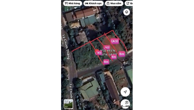 Chủ gửi bán 3 lô đất F0 tại hẻm 38 Lý Chính Thắng, Bảo Lộc