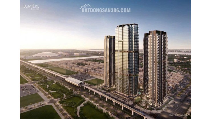 Căn hộ Cao Cấp Lumiere Prime Hills-Masteri Homes: Tòa 5 Sao Đẳng Cấp Nhất Vinhomes Global Gate Cổ Loa. (Cạnh Ngay Ga Metro sau này)