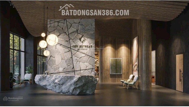 Bán nhanh căn hộ 3 phòng ngủ Eco Retreat có vườn mây tầng trung toà S2 Sky Retreat, phòng master view biệt thự đảo
