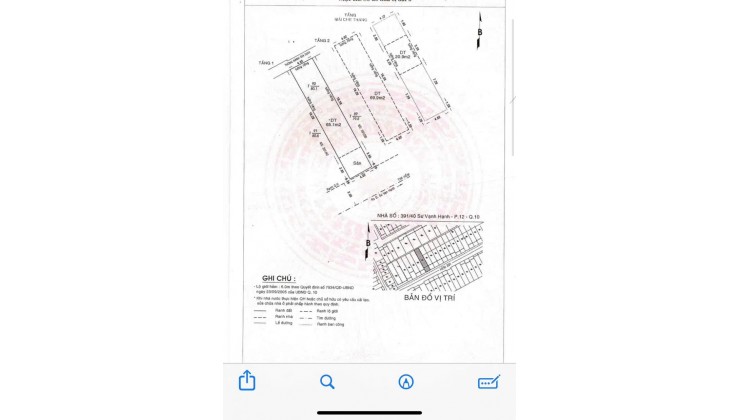 Chính Chủ Bán Hxh Sư Vạn Hạnh, P.12, Q.10. Dt: (4 X 20m), Giá Tốt Chỉ 28 Tỷ, Tell: O911.16O.692