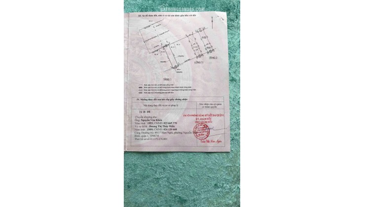 Bán Nhà Mặt Tiền 81-83 Nguyễn Công Trứ, Bến Thành