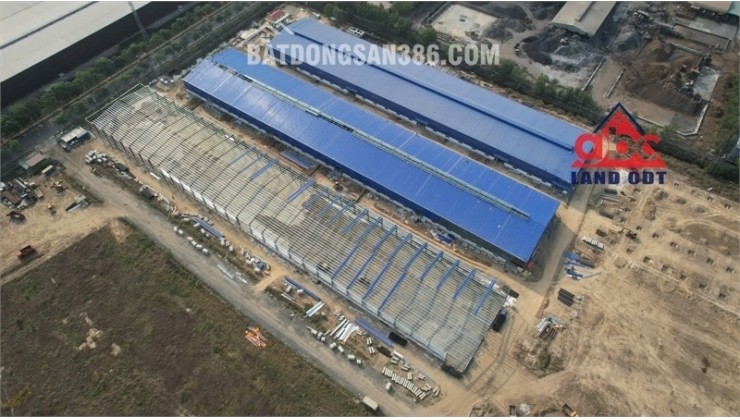 XT222 Nhà Xưởng sản xuất linh hoạt ngành nghề theo QĐ KCN, trống xưởng bàn giao liền