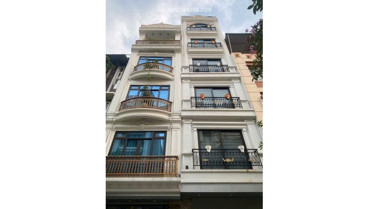 Bán tòa 6 tầng phố An Dương Vương, Tây Hồ, sát phố, ngõ ô tô, view sông Hồng, 33m, 7.8 tỷ.