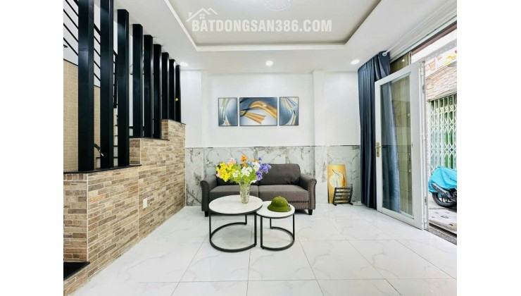 BÁN NHÀ PHẠM VĂN CHIÊU, P8, GÒ VẤP – 65M2 NỞ HẬU – TẶNG FULL NỘI THẤT – 5.X TỶ