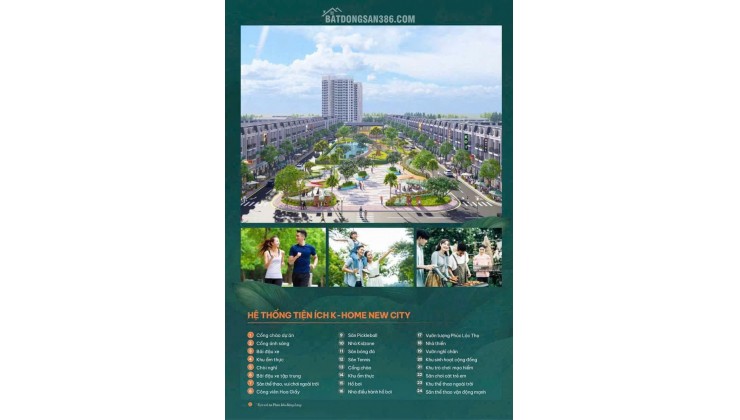 Tổ ấm 2PN tại K-Home Apartment giá chỉ 1,55 tỷ, trung tâm TP Mới