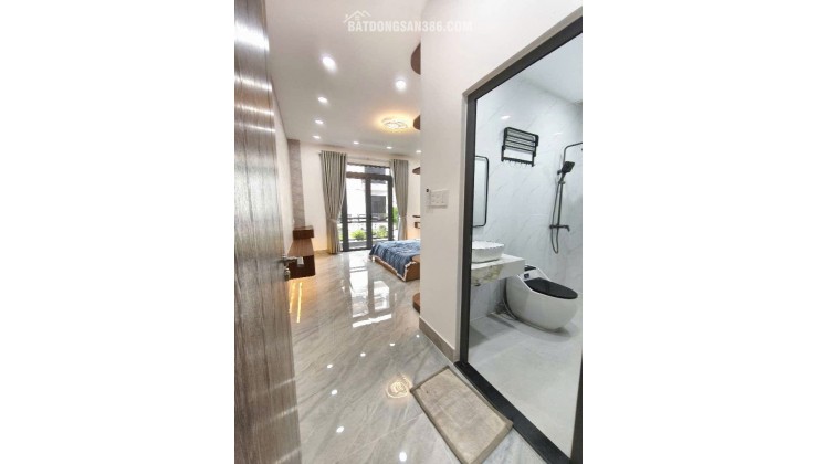 BÁN NHÀ KHU PHÂN LÔ DÂN TRÍ THẠNH XUÂN- SÁT GÒ VẤP- ĐƯỜNG Ô TÔ TRÁNH- NHÀ MỚI Ở NGAY- 55M- 5 TẦNG- 6 TỶ  XÍU