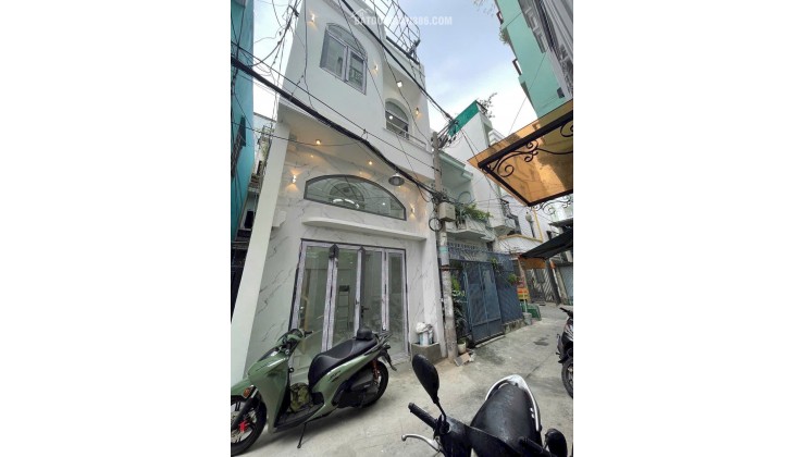 Hẻm Xe Hơi 4m - 1 Căn Ra Mặt Tiền Hoa Đào  . Vị trí Tốt .