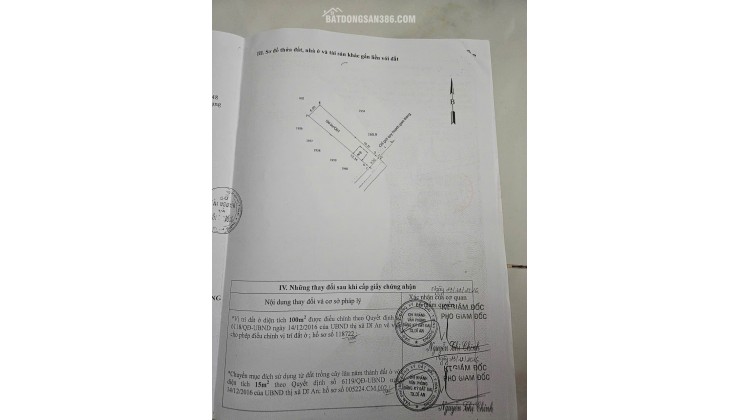 BÁN NHÀ TẠI DĨ AN BÌNH DƯƠNG, 160,9M2 (1 TRỆT 1 LẦU) SẴN SHR CHỈ 4.87 TỶ. LH:0933224374.