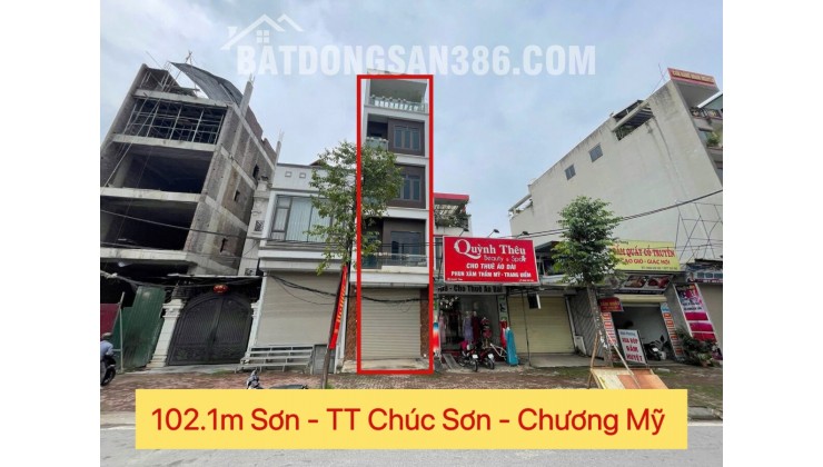 CHÍNH CHỦ CẦN BÁN CĂN NHÀ 5 TẦNG TẠI MẶT ĐƯỜNG QL6A TT CHÚC SƠN-CHƯƠNG MỸ-HÀ NỘI