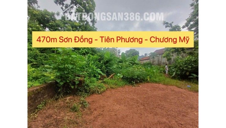 CHÍNH CHỦ CẦN BÁN LÔ ĐẤT 470 TẠI TIÊN PHƯƠNG-CHƯƠNG MỸ-HÀ NỘI