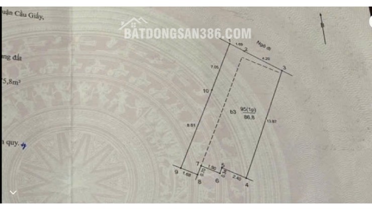 (Tin thật 100%) Bán chung cư mini 87m2 x 30P ở Quan Hoa - DT 1,95 tỷ ~ 7,4%/năm - Cách mặt phố 30m