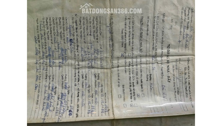 BÁN NHÀ GIÁ TỐT HÓC MÔN – GẦN QUỐC LỘ 1A – DỌN VÀO Ở NGAY